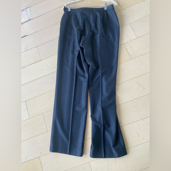 Armani Collezioni Classic Tailored Navy Pantsuit - Picture 6 of 12